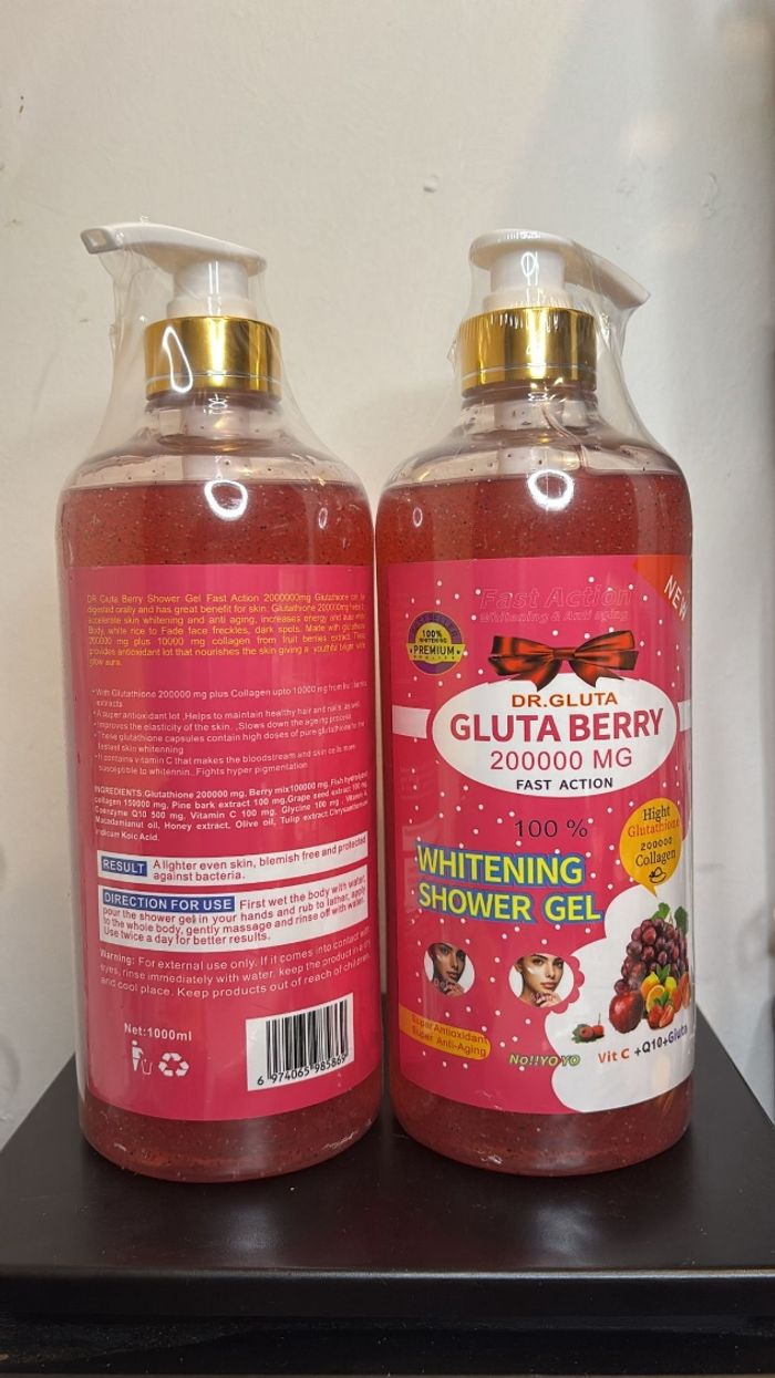 Gel douche glutat 20000MG ultra blanchissantes