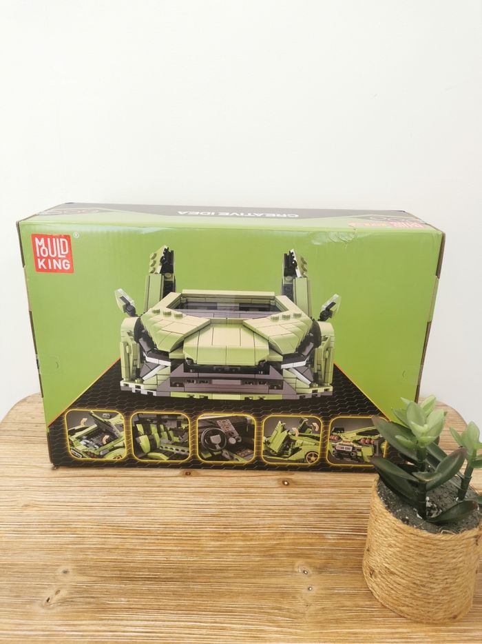 Jeu de construction Lamborghini 1133 pièces Mould King - photo numéro 4