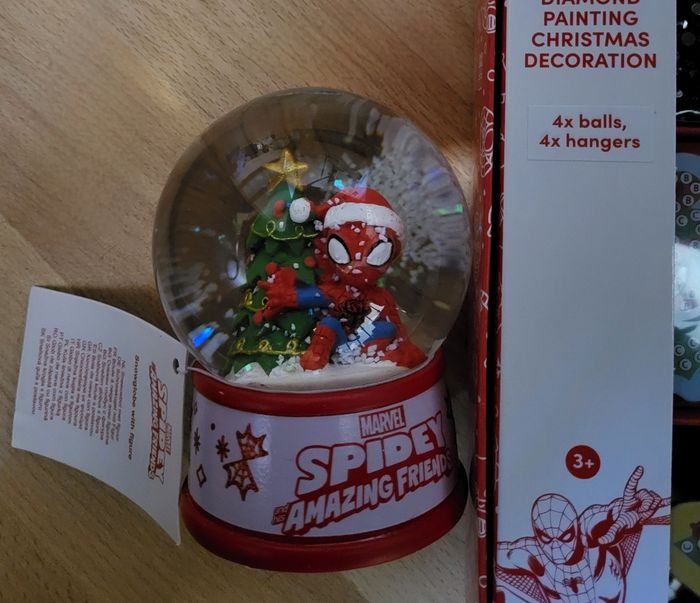 Lot décoration Noël Spider man - photo numéro 3