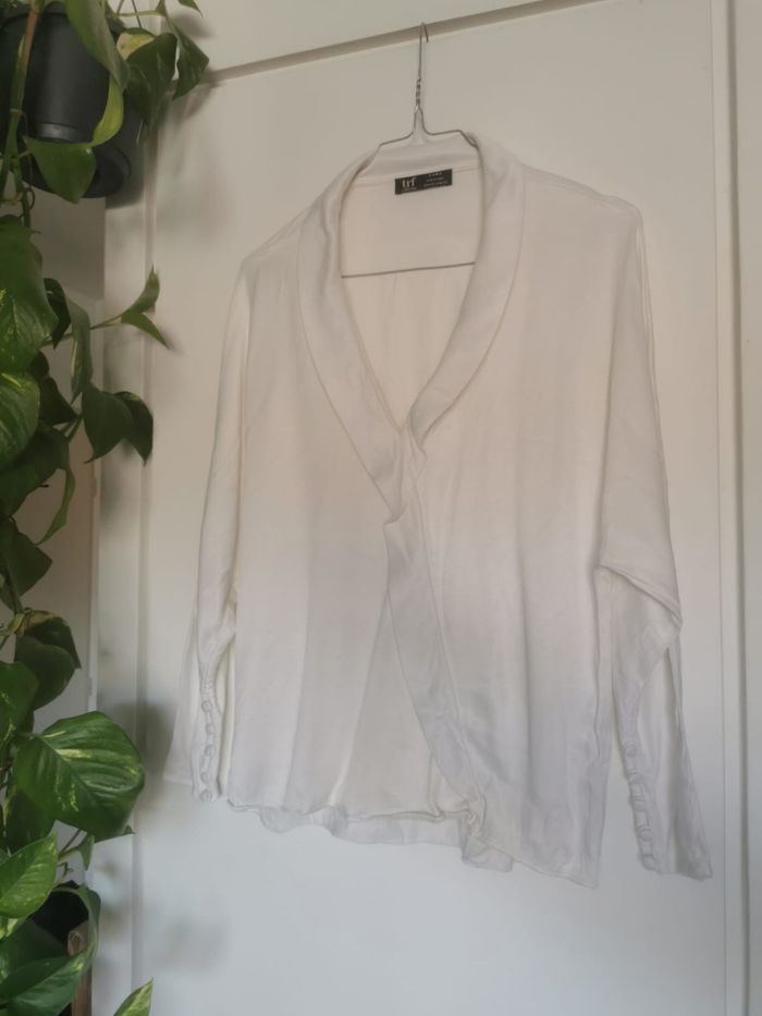 Chemisier blanc Zara