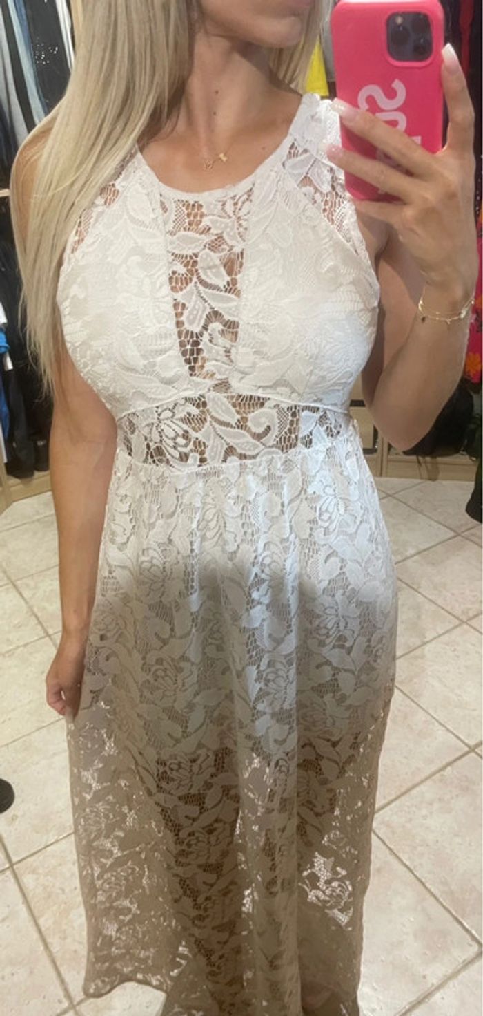 Robe dentelle bohème - photo numéro 2