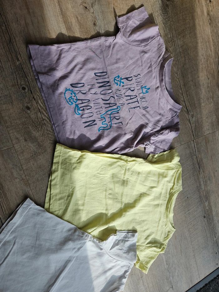 Lot tee-shirts garçon 5 ans - photo numéro 2