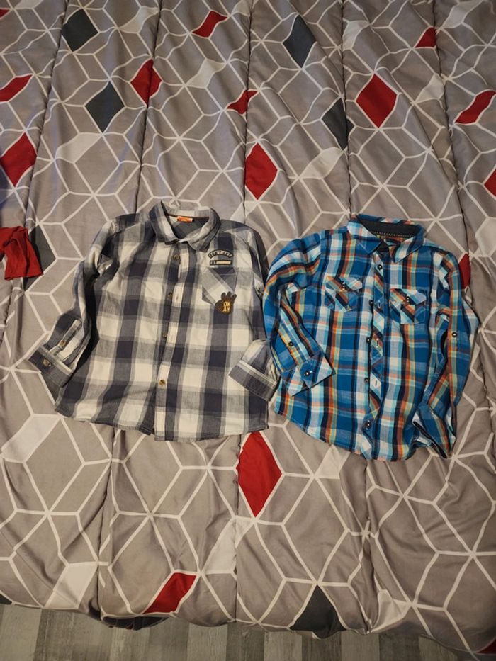 Lot chemises garçons 5  ans