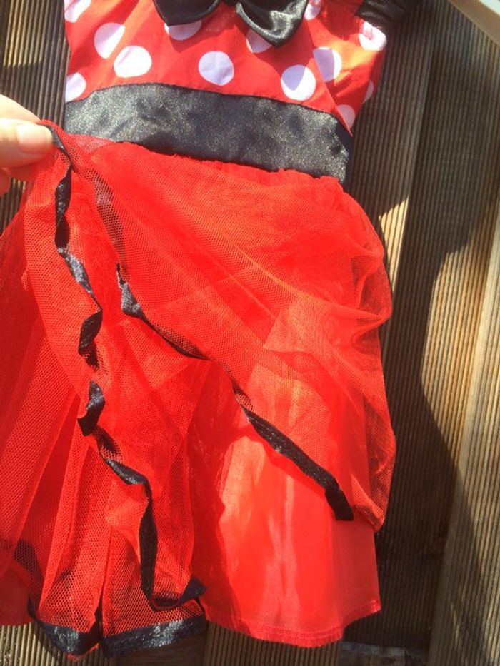 adorable robe minnie 1an, neuve avec étiquette - photo numéro 3