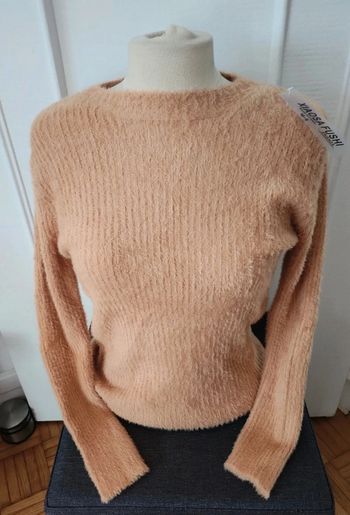 Pull col rond d hiver