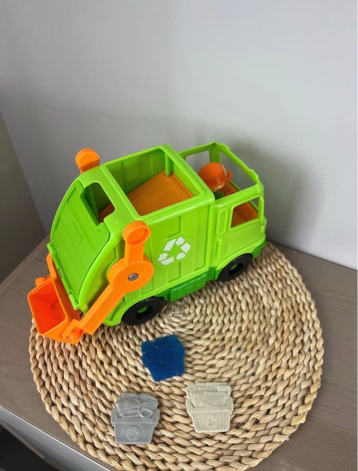 Camion poubelle/recyclage Little people Fisher Price - photo numéro 3