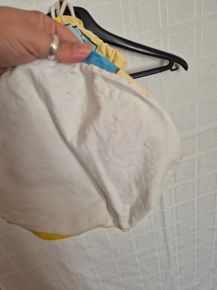 sac polochon vintage schtroumpf - photo numéro 5