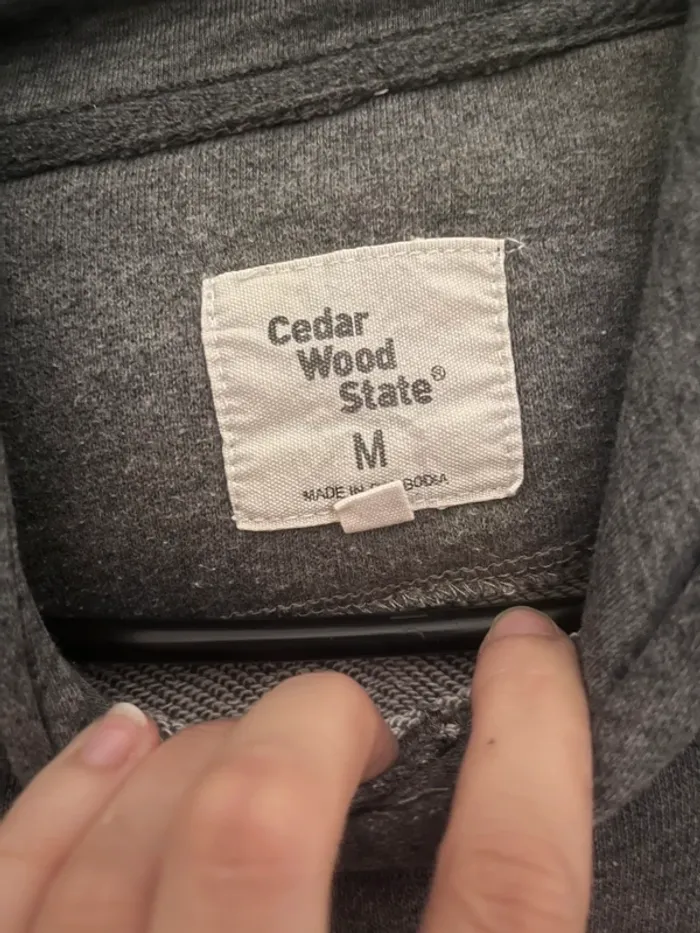 Sweat à capuche Cedar Wood State taille M - photo numéro 3