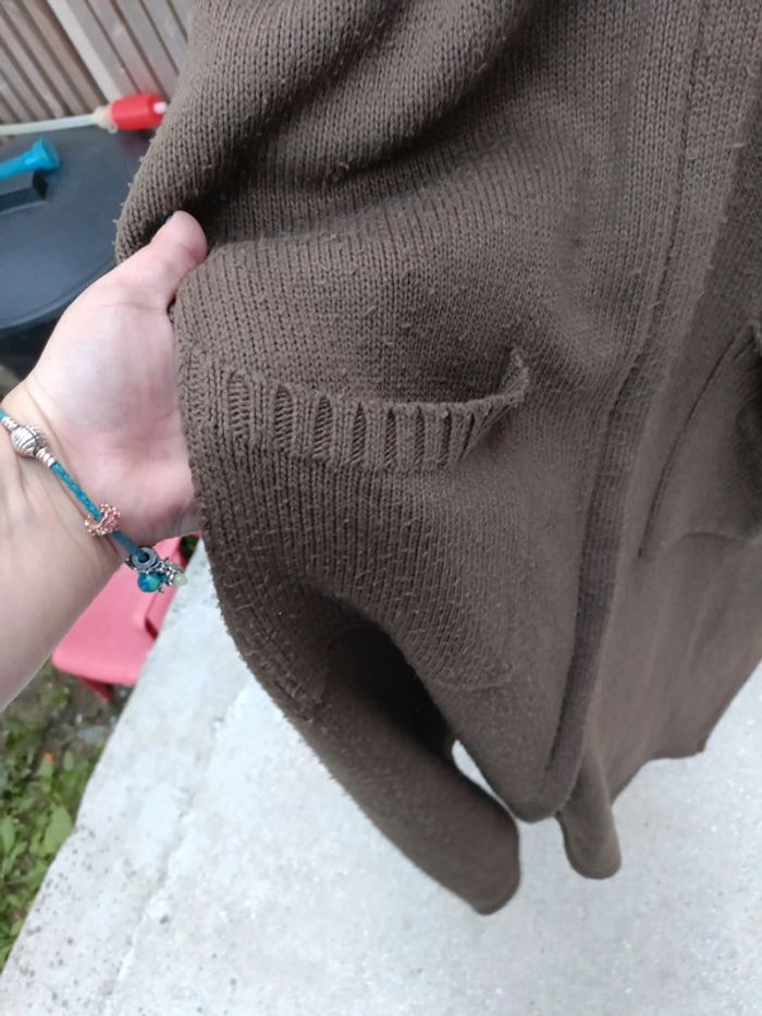 Gilet avec fermeture éclair deux poches très long Kiabi 54/56 - photo numéro 10