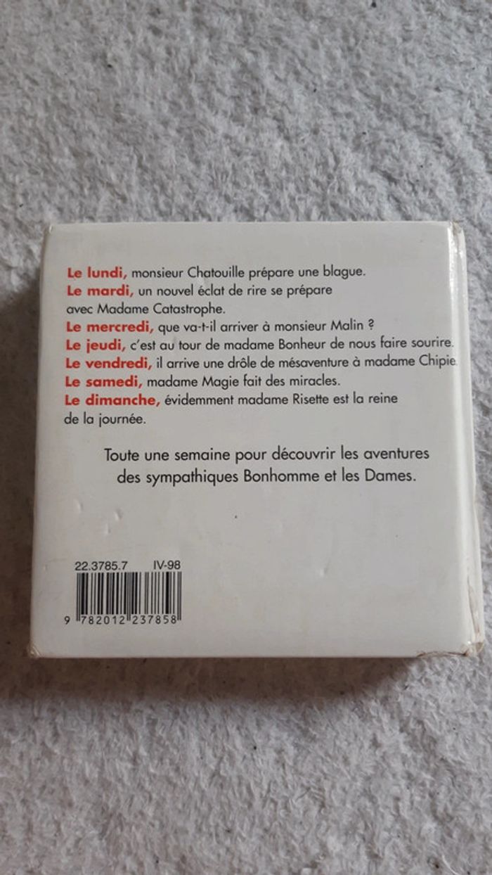 Livre 7 histoires monsieur madame - photo numéro 2