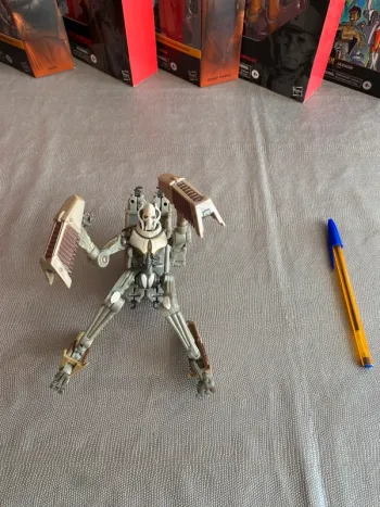 Figurine Star Wars Transformers - General Grievous Wheel bike - Hasbro 2005