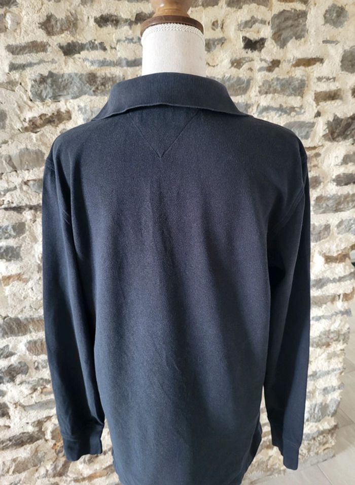 Polo manches longues noir Tommy Hilfiger Taille S - photo numéro 6