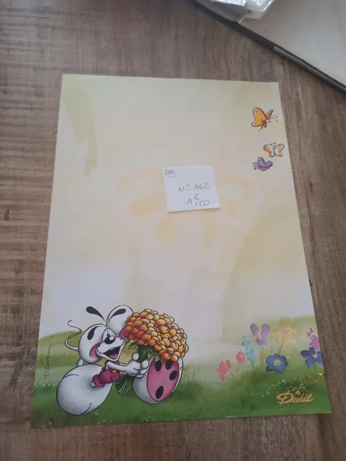 Papier à lettre Diddl 162 1,00€