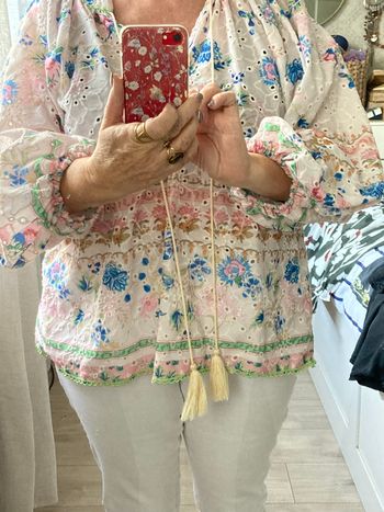Blouse couleur claire