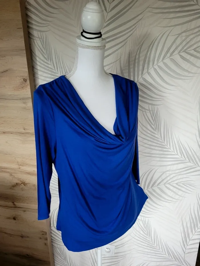 Top femme bleu taille XL  de chez arkitect