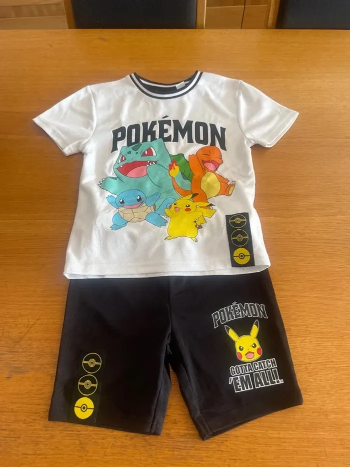 Ensemble Pokémon 5-6 ans garçon
