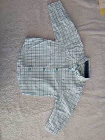 Chemise Obaïbi 9-12 mois (réf interne A14)(familleac72)