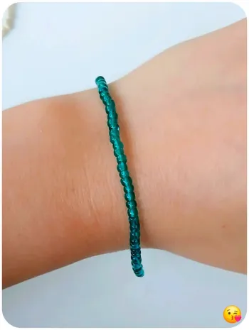 Bracelet perles de rocaille – tendance bohème chic