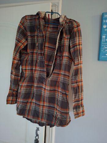 Chemises longue à  capuche