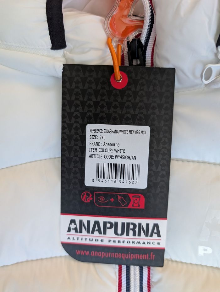 Doudoune neuve Anapurna - photo numéro 5