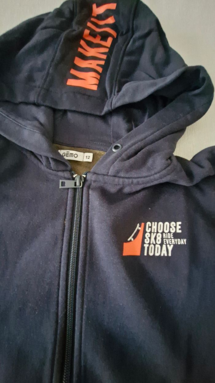 sweat a capuche zippé - photo numéro 2