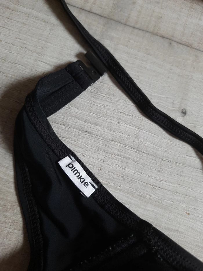 Haut de maillot de bain noir bijoux - photo numéro 4