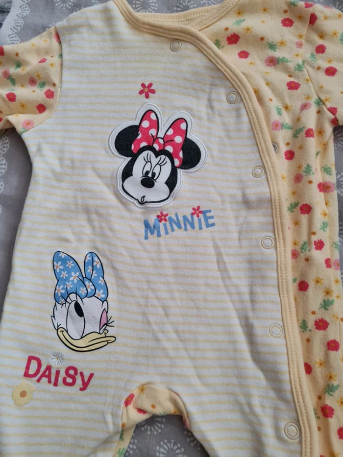 Pyjama fin minnie daisy disney 3/6 mois - photo numéro 2