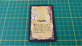 Carte sortilège Pagaille niveau 3 pièce détachée jeu de société Elixir éditions Asmodée #B76