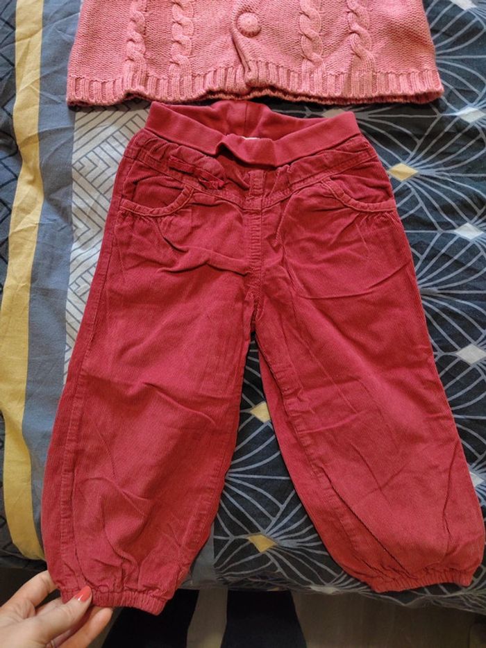 Gilet rose nookie's et bas vertbaudet - photo numéro 3