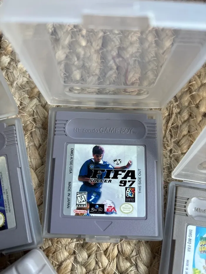 Game Boy Fat Original (DMG-01) en État de Marche avec 4 Jeux ! - photo numéro 7