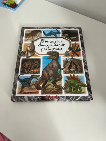 Livre l’imagerie dinosaures et Préhistoire
