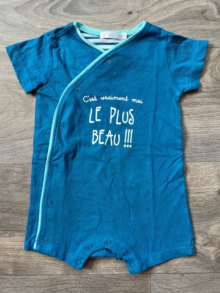 Lot printemps été taille 12 mois (8 articles) Gemo Tape à l’œil Lacoste - photo numéro 6