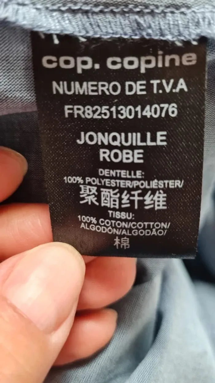 Robe Cop Copine Jonquille 2 pièces T40 - photo numéro 16