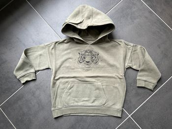 Sweat capuche tête de tigre garçon Kiabi