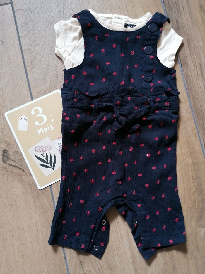 Ensemble combinaison +tee-shirt +gilet - photo numéro 2