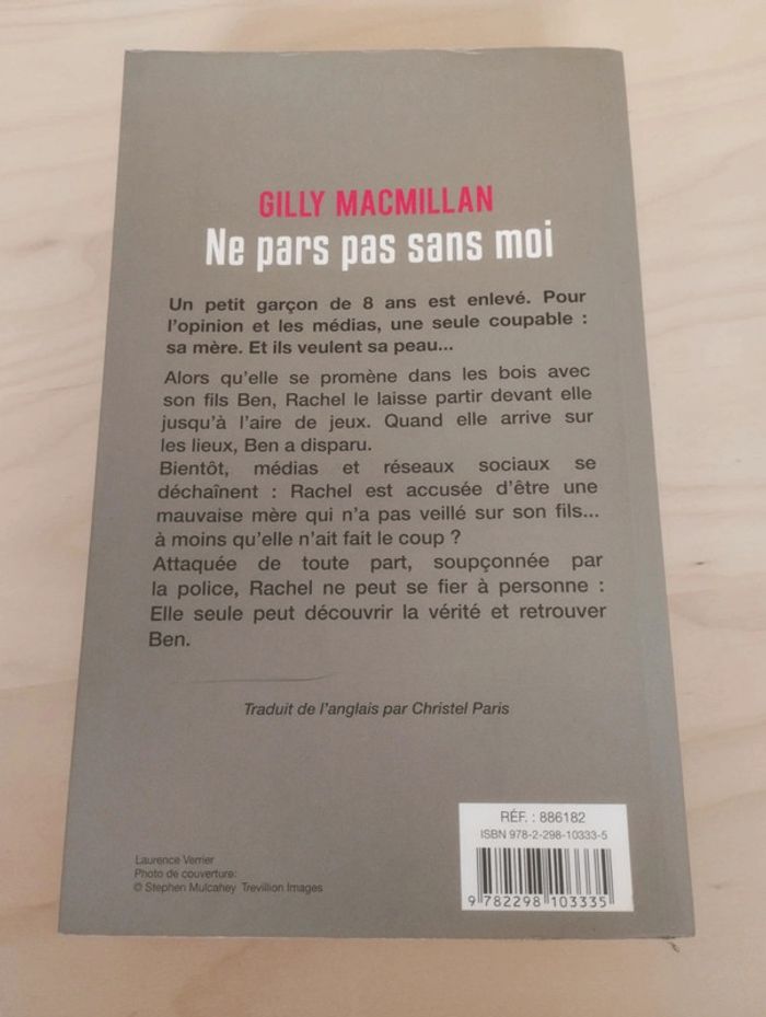 Livre "Ne pars pas sans moi" - photo numéro 2