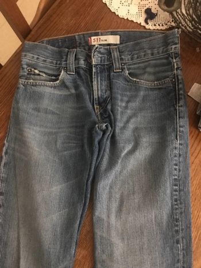 Jeans bleu femme Levis - photo numéro 3