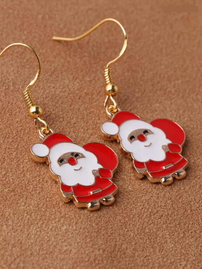 Boucles d'oreille Pere noël - neuves