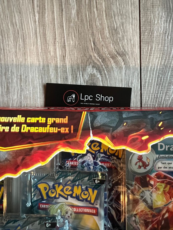 POKÉMON - COFFRET COLLECTION SPECIALE DRACAUFEU EX - FR - NEUF & DÉFAUT SCELLAGE - photo numéro 2