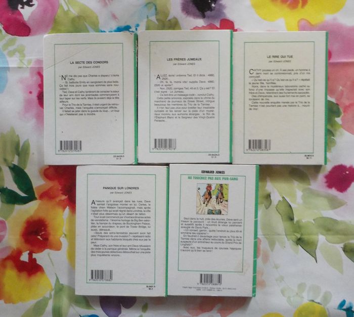 5 Le trio de la Tamise Bibliothèque Verte (ou à l'unité) - photo numéro 2