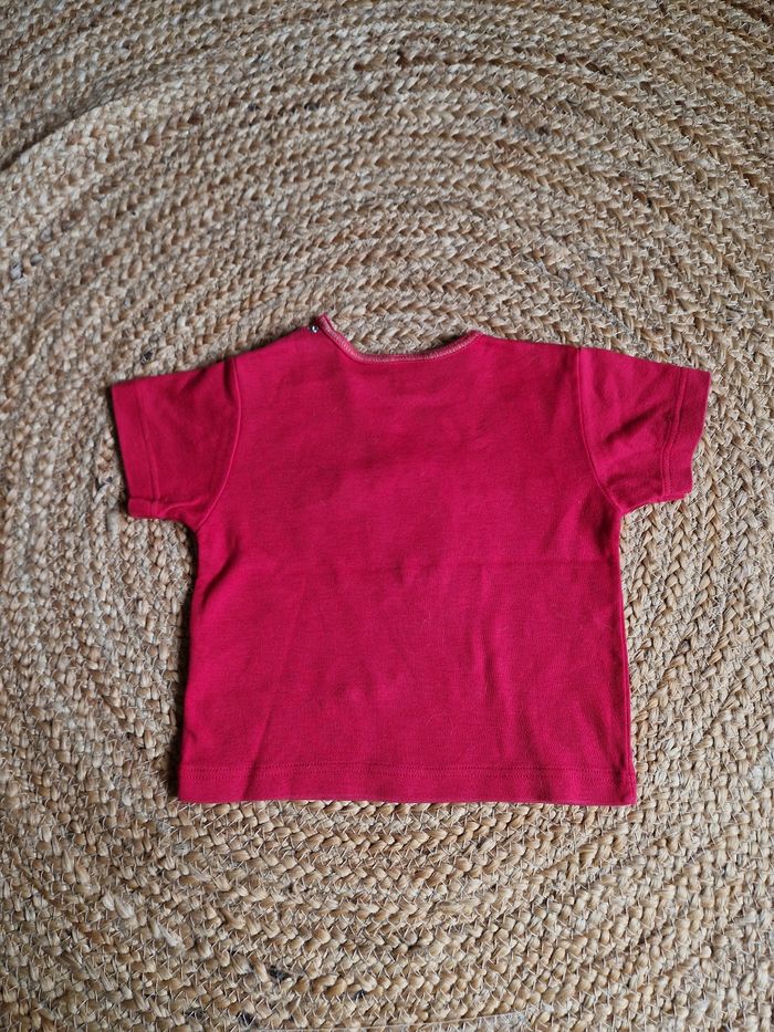 Tee-shirt rouge souris garçon Absorba 1 an - photo numéro 4