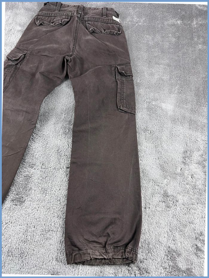 Pantalon large cargo Vintage Tommy Hilfiger Marron Taille W31 - photo numéro 14