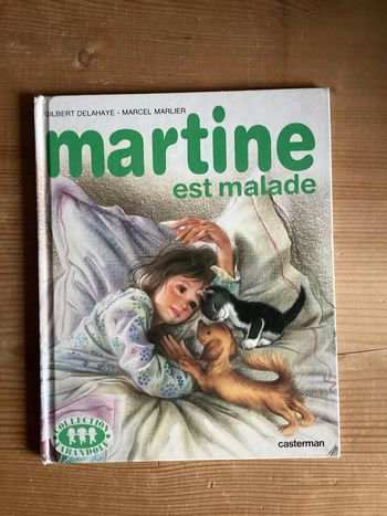 Livre « martine est malade »
