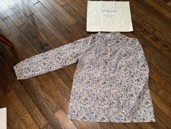 Blouse Cyrillus Liberty 12 ans