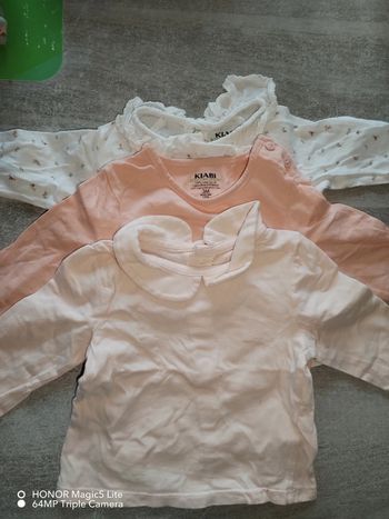 Lots 3 hauts manches longue