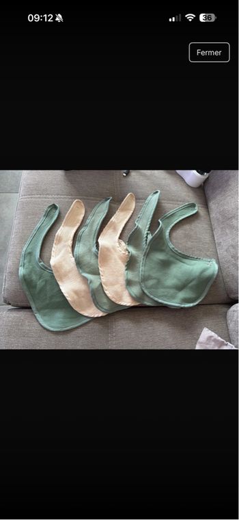 6 bavoirs Trois Kilos Sept