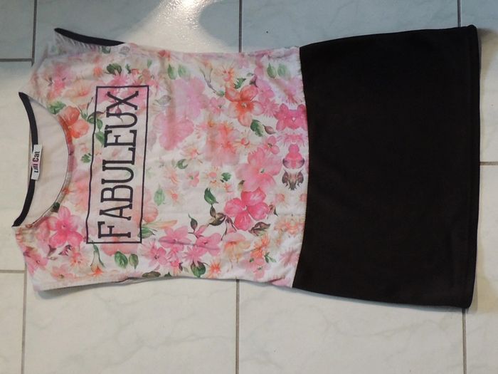Robe manche courte