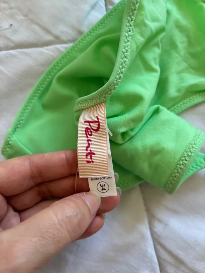 Lot 4 maillots de bain bikini bas et haut fluo multicolore Penti Ardene taille XS/34 neuf - photo numéro 12