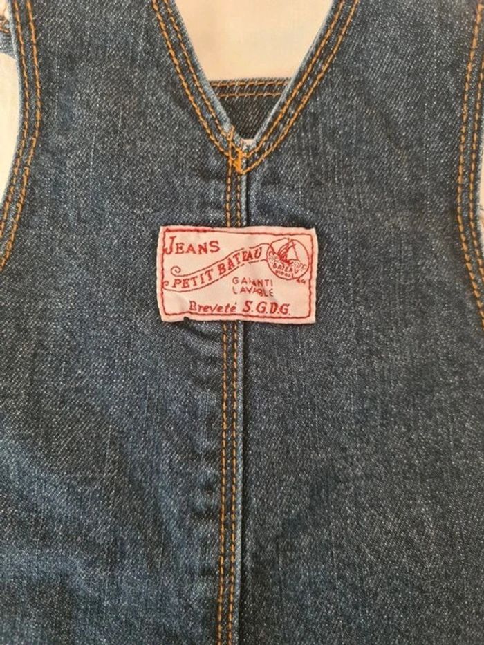 Salopette en jean Petit Bateau - photo numéro 3