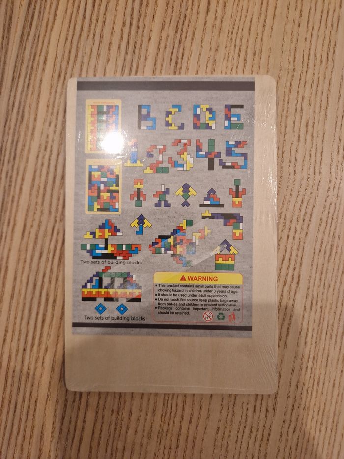 Puzzle Tetris Montessori - photo numéro 2